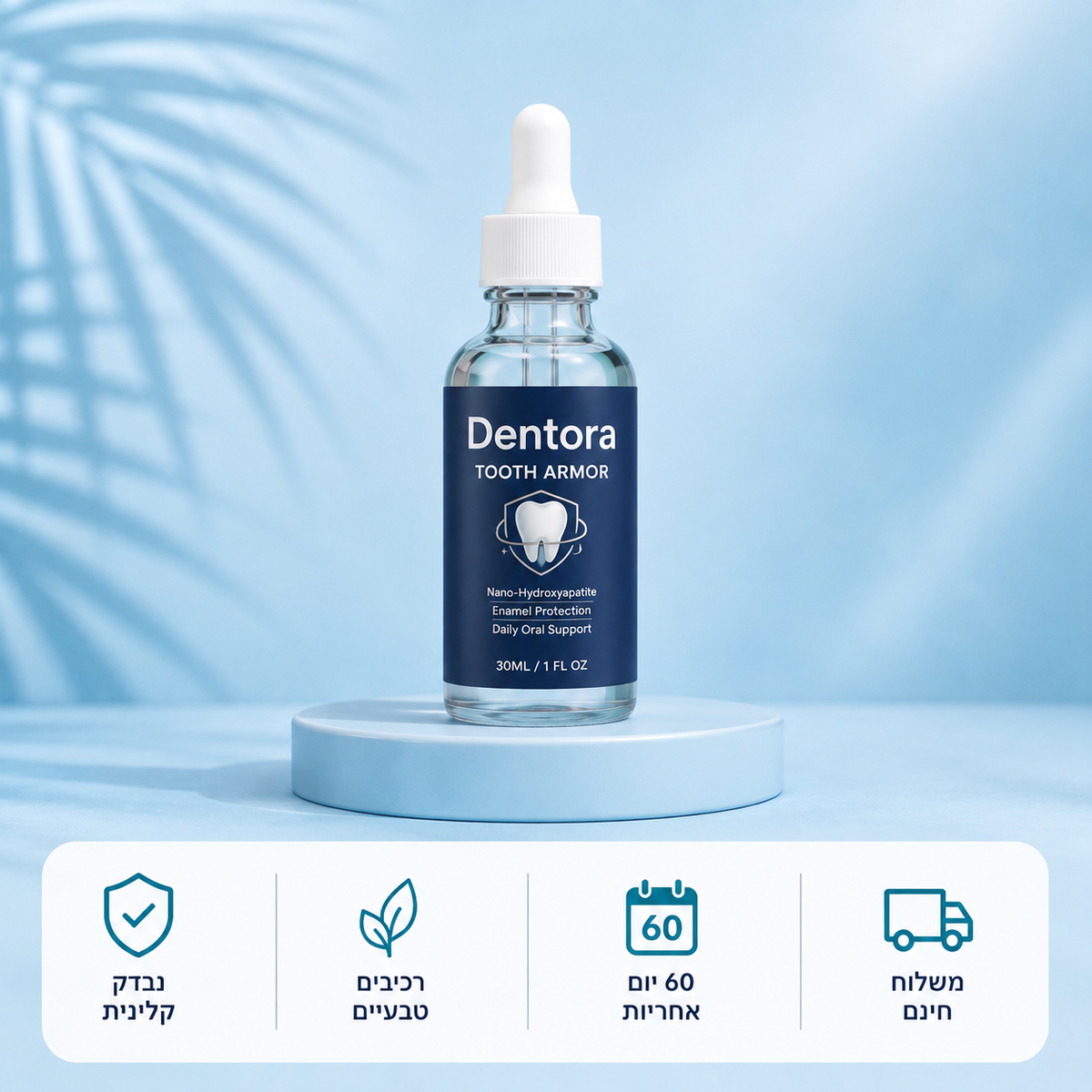 Dentora- פתרון מתקדם לחיסול ריח רע מהפה מהשורש